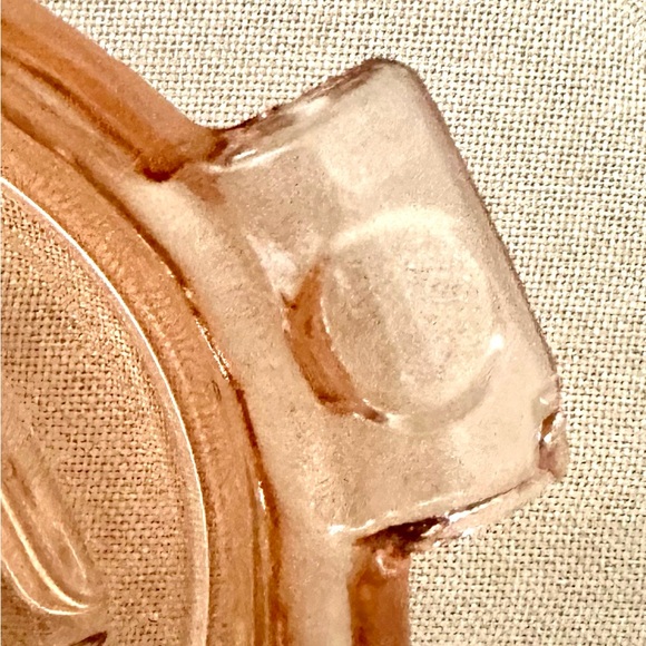 Pink Depression Glass Juicer - Picture 7 of 9